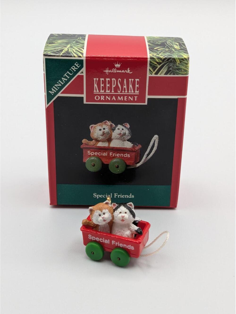 Hallmark Keepsake Special Friends Miniature Ornament 1990, New in Box